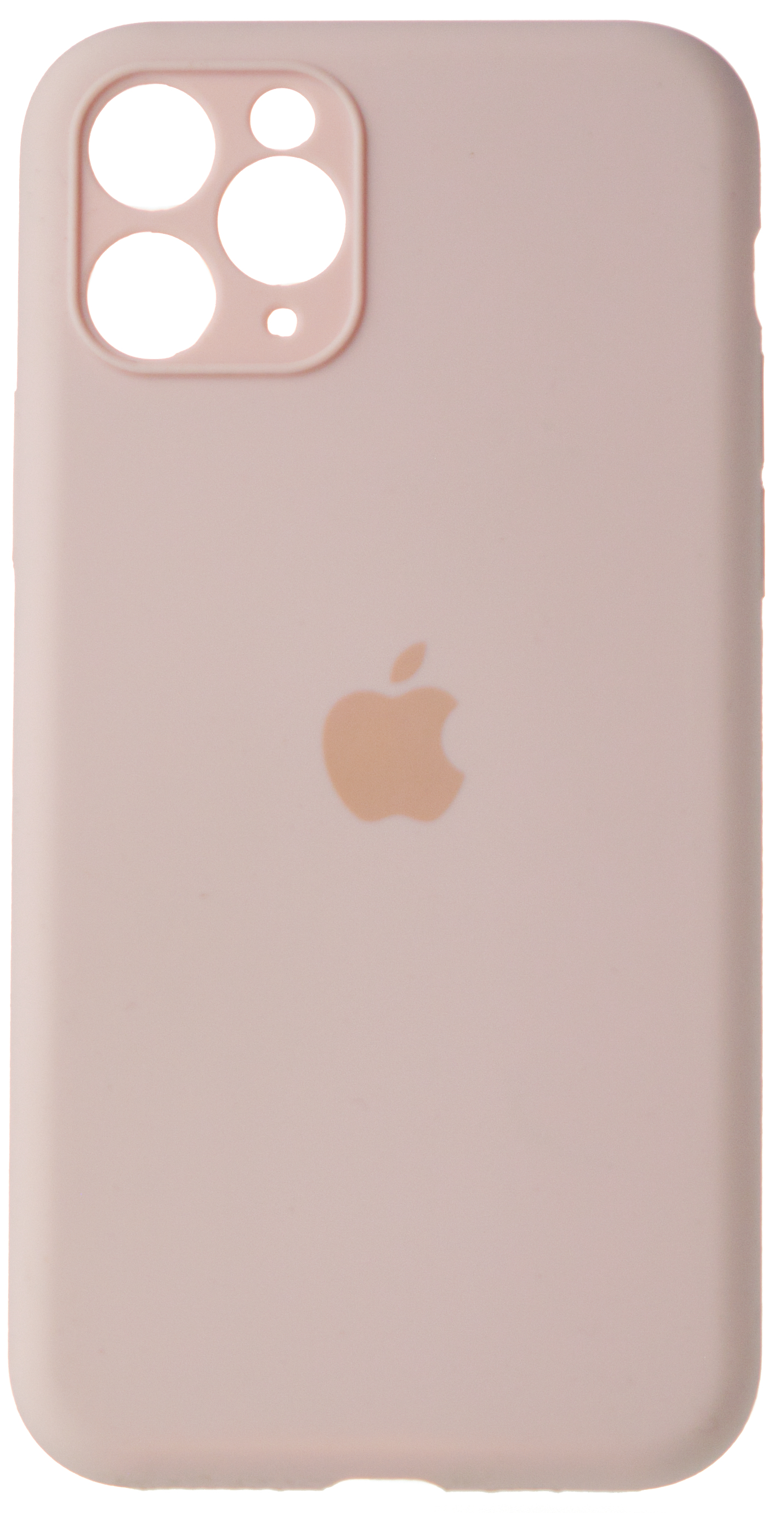 Чехол Silicone Case полная защита для iPhone 11 Pro розовый в Тюмени